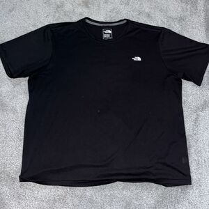 Black The North Face half dome Print Logo T-Shirt performance polyester XXL